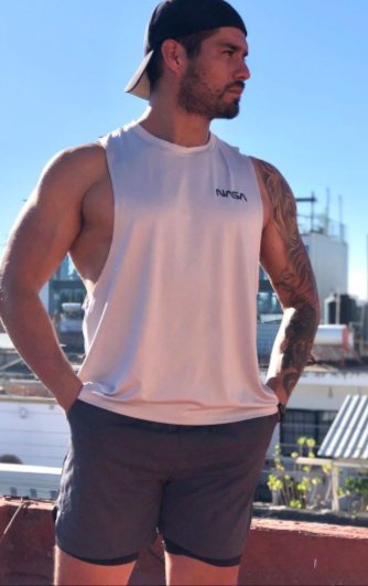Playera Hombre Lycra Casaca Nasa