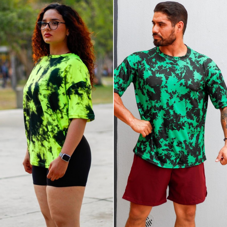 Playera Unisex Over Tiedye