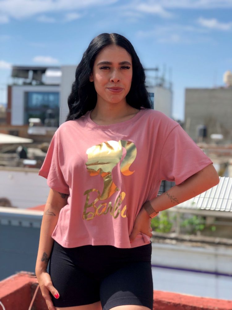Playera Algodón Barbie Muñeca