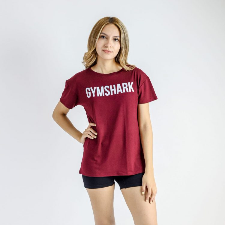 Playera Dama Gymshark Letras