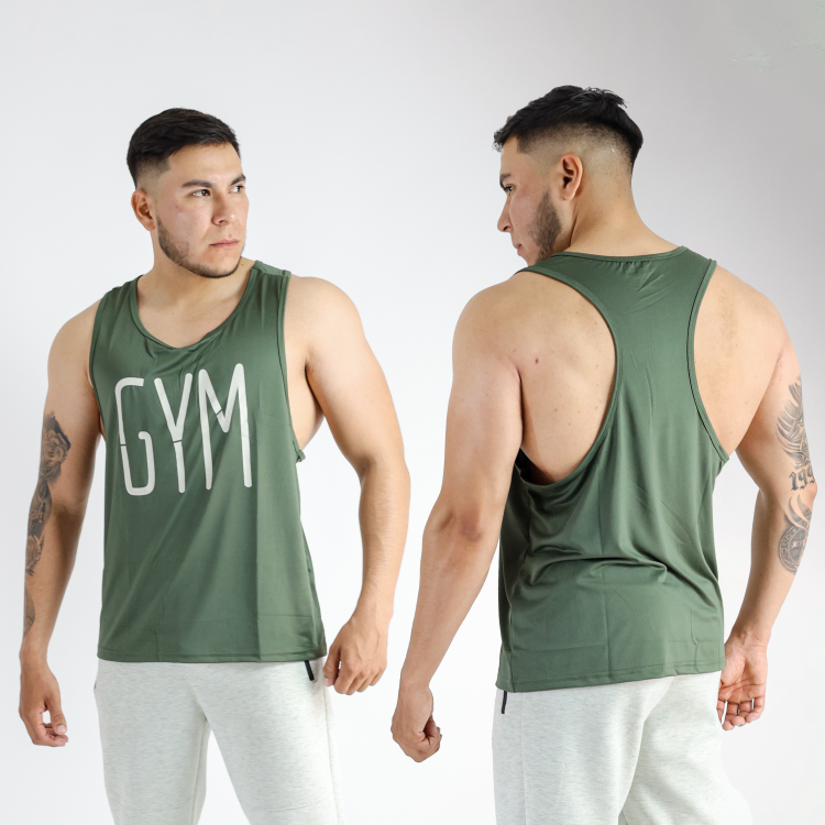 Playera Hombre Lycra Gym