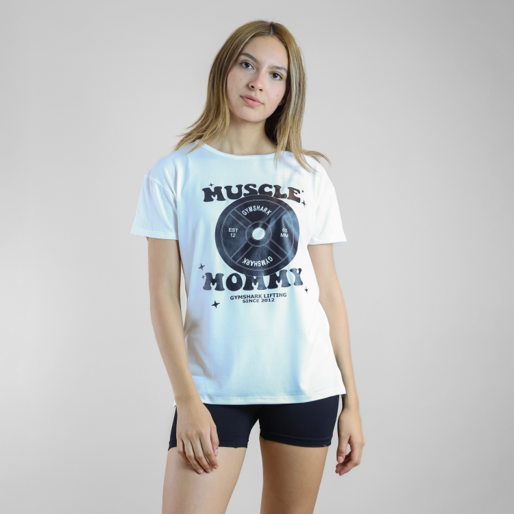 Playera Dama GymShark Mommy
