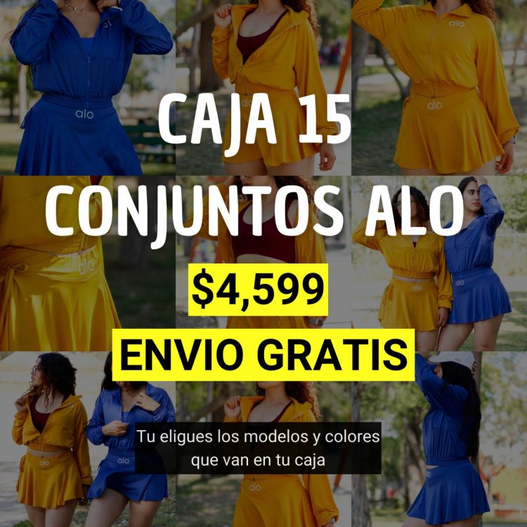 Caja 15 Conjuntos Alo