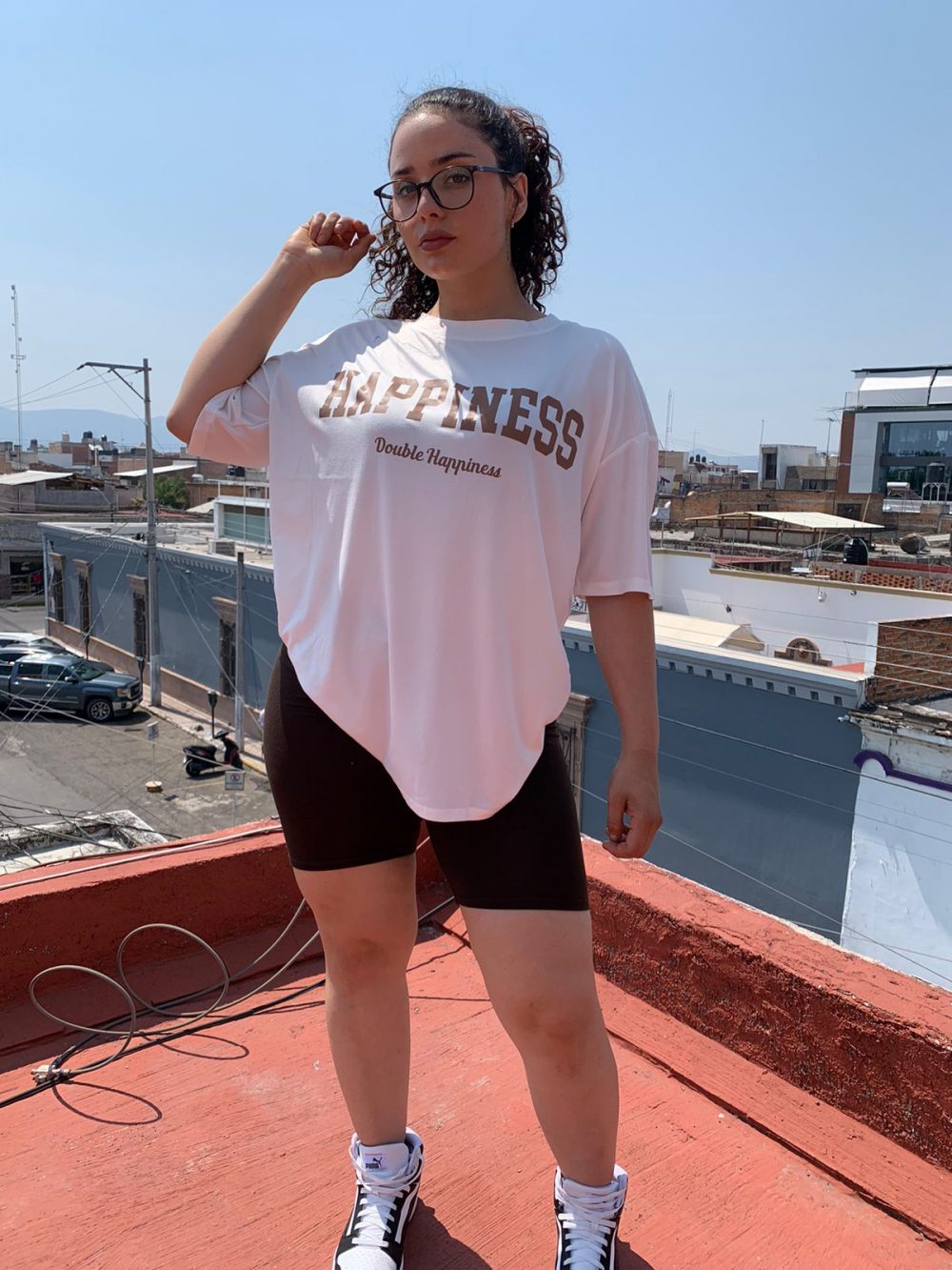 Conjunto Happiness Playera Over